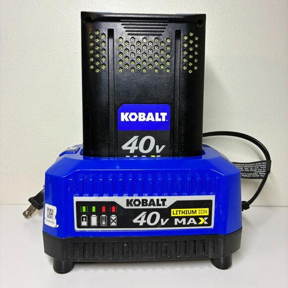 Kobalt 40V MAX 4.0Ah Li-Ion Battery And Charger - Picture 1 of 6